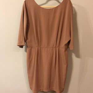 NWOT Topshop Beige Dress